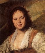 Frans Hals Gypsy Girl oil painting reproduction
